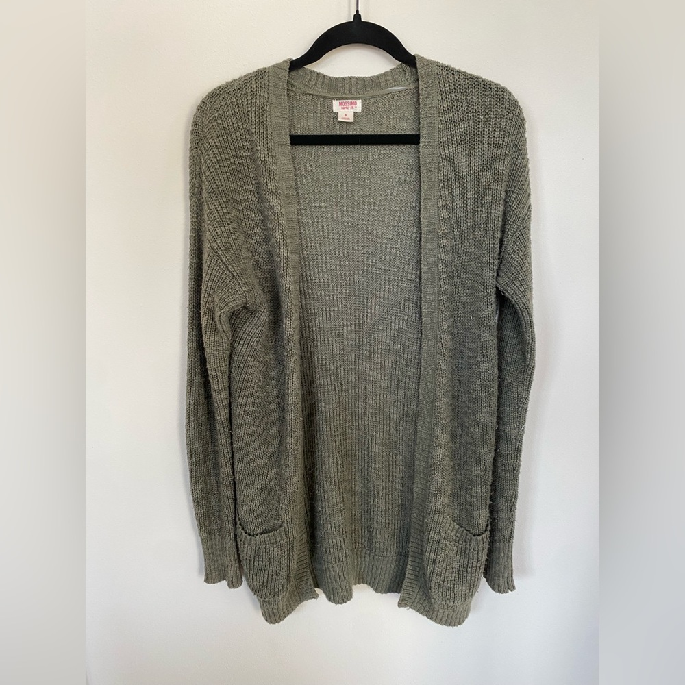 Green Cardigan